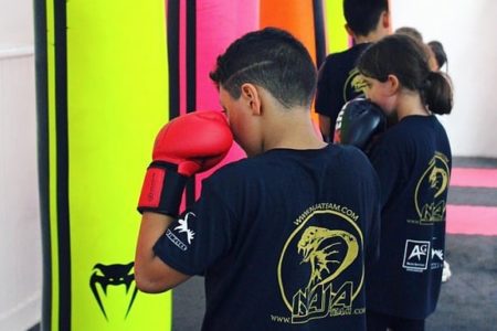Cours collectifs de boxe anglaise kids - Naja Team